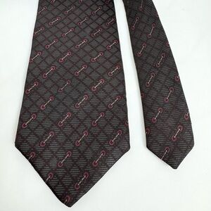 Lovenhart’s Equestrian Horse Bits Louisville Kentucky Italian 100% Silk Tie